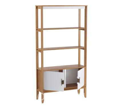 Стеллаж Бридж сквозной широкий с 2 дверями